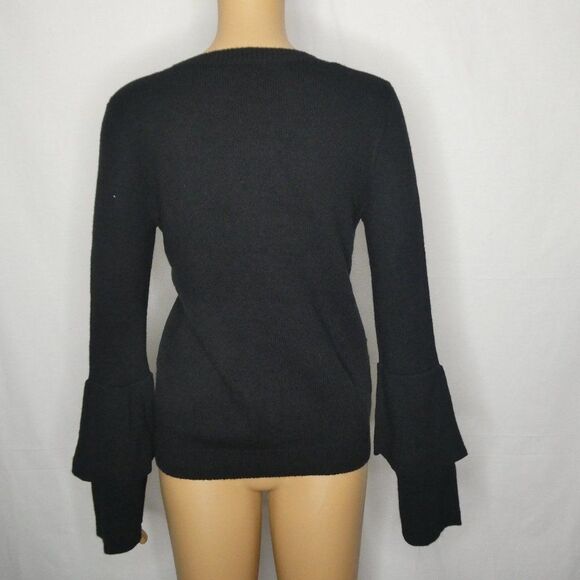 J Crew Mercantile Crew Neck Bell Sleeve Sweater XS - Picture 10 of 10